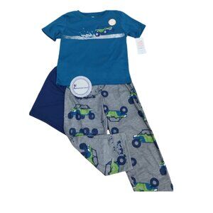 Carter's Toddler Boy's 3 Piece Race Car Pajama Set SIZE 12M - NEW W/TAGS